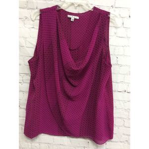 CAbi Purple Drape Tank Top